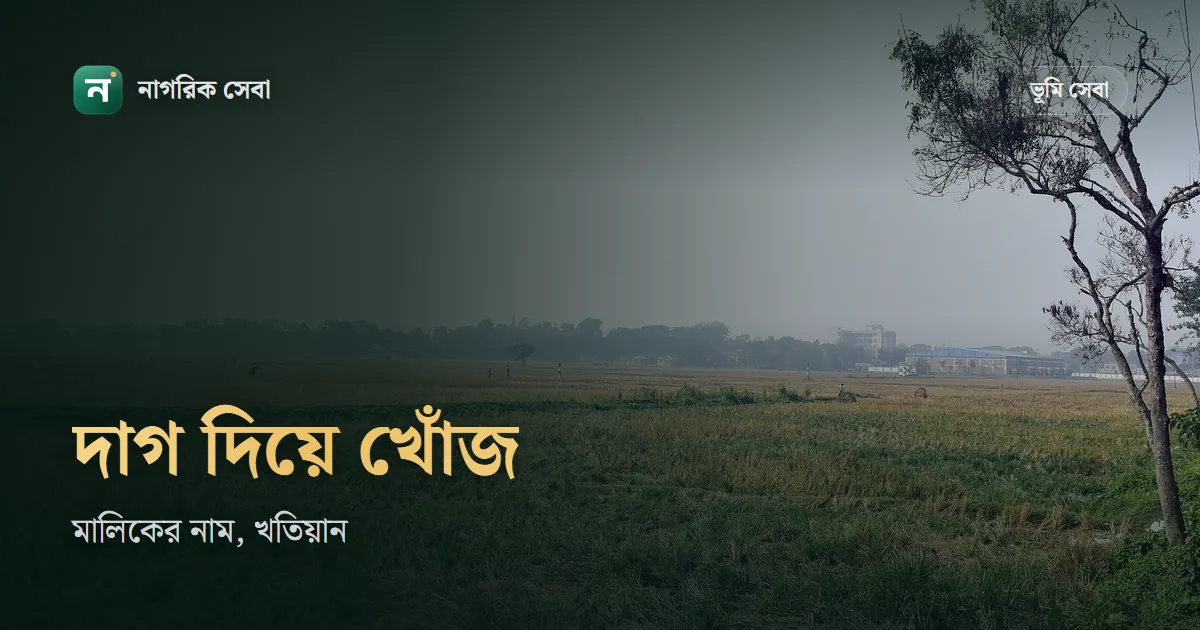 দাগ নাম্বার দিয়ে জমির মালিকের নাম ও খতিয়ান বের করার নিয়ম: অনলাইনে খোঁজা, একাধিক খতিয়ান আর সাবেক দাগের হিসাব