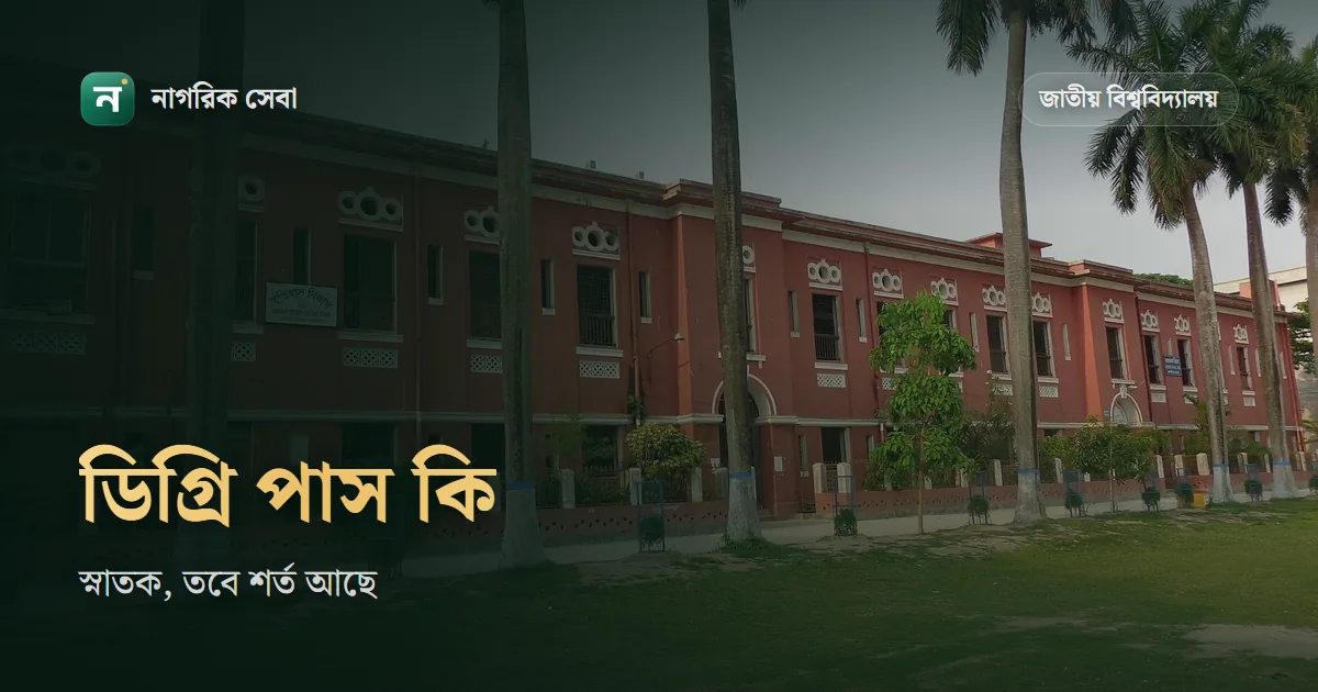 ডিগ্রি পাস কি স্নাতক: ৩ বছরের Bachelor Degree (Pass), বিসিএস আর প্রাইমারিতে আবেদনের হিসাব