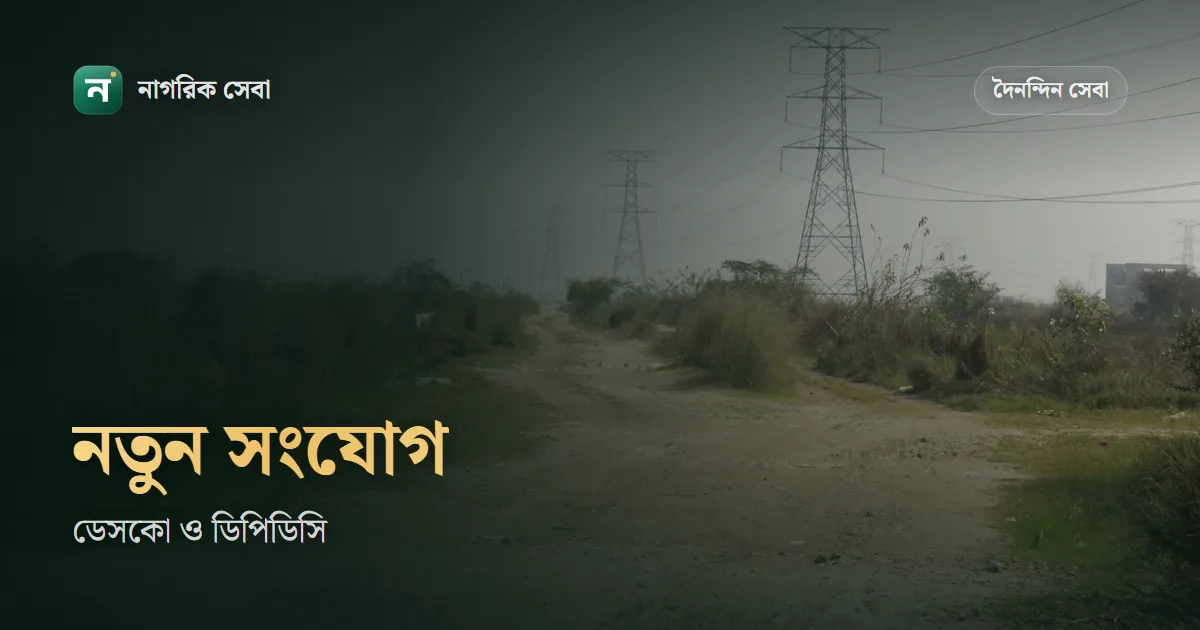 ঢাকায় ডেসকো বা ডিপিডিসির নতুন বিদ্যুৎ সংযোগ: অনলাইন আবেদন, কাগজ, ডিমান্ড নোট আর মিটার