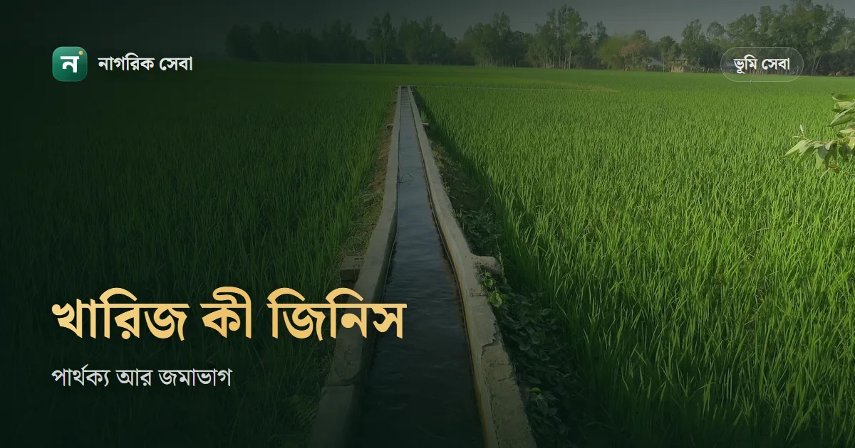 জমা খারিজ আর নামজারি কি এক: খারিজ, জমাভাগ আর জমা একত্রীকরণের পার্থক্য, আইন কী বলে, ফি কত