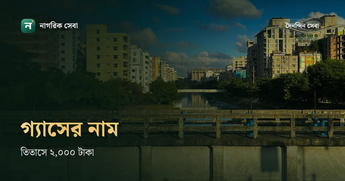 তিতাস গ্যাস নাম পরিবর্তন: বাসার সংযোগে ২,০০০ টাকা, ৩ কর্মদিবস, কাগজ আর বকেয়ার ছাড়পত্র